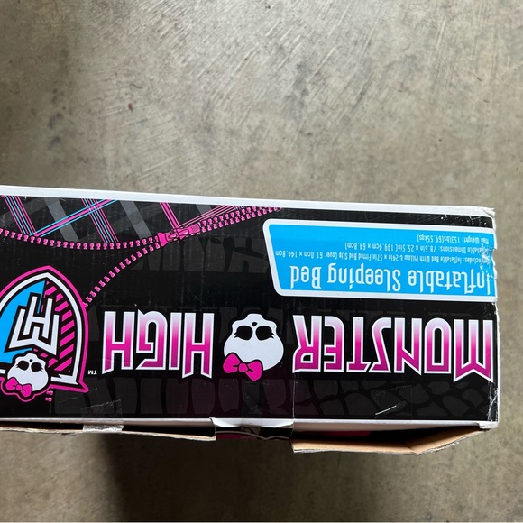 Monster High Inflatable bed!! - Picture 2 of 3